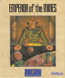 Box cover for Emperor Of The Mines on the Commodore Amiga.